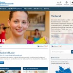 Screenshot Startseite Bundesverband Berufsförderungswerke